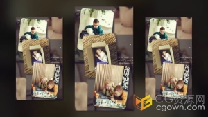 竖屏照片相册幻灯片短视频PR模板下载