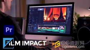 一键安装PR插件93种特效转场过渡效果FilmImpact Premium Video Effects 25.2.5