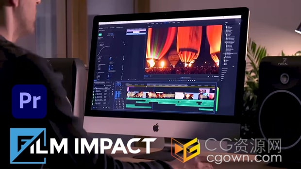 一键安装PR插件93种特效转场过渡效果FilmImpact Premium Video Effects 25.2.5