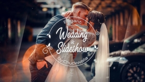 【AE模板】浪漫优雅婚礼照片幻灯片展示动画 Elegant Wedding Slideshow